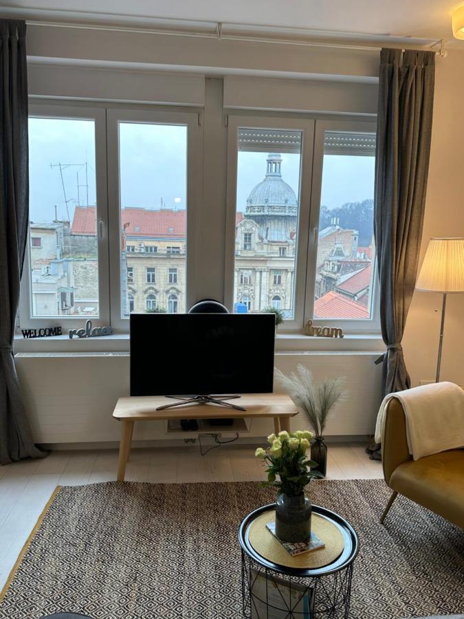The View And Design Studio Apartment Zagreb Luaran gambar
